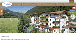 Desktop Screenshot of hotelbergblick.com